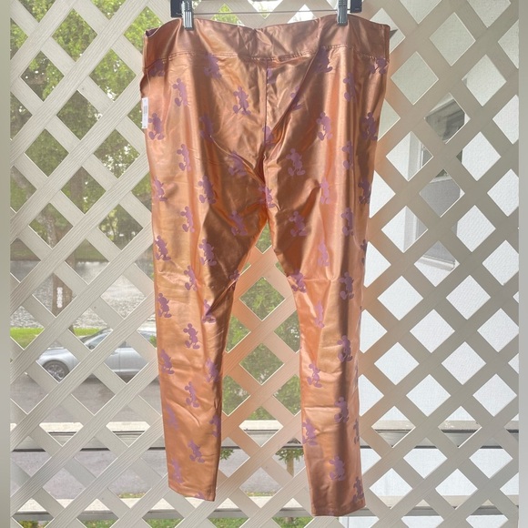 Disney Rose Gold EARidescent Mickey Print Leggings - Picture 4 of 10